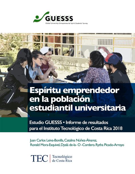 Espíritu emprendedor en la población estudiantil universitaria.